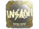 Sticker | insani (Gold) | Austin 2025 CS2 skin