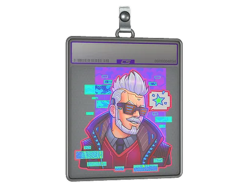 Sticker Slab | Cyber Romanov (Holo)