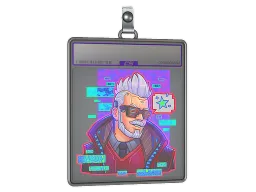 Sticker Slab | Cyber Romanov (Holo)