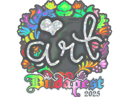 Sticker | arT (Holo) | Budapest 2025