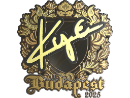 Sticker | kye (Gold) | Budapest 2025