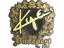 Sticker | kye (Gold) | Budapest 2025
