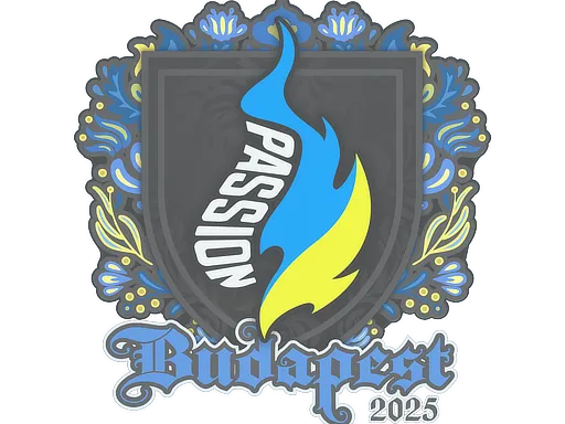 Sticker | Passion UA | Budapest 2025