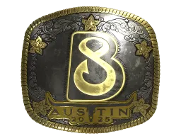 Sticker | B8 (Gold) | Austin 2025