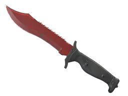 ★ StatTrak™ Bowie Knife | Crimson Web (Well-Worn)