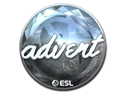 Sticker | advent (Foil) | Katowice 2019