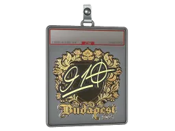 Sticker Slab | 910 (Gold) | Budapest 2025