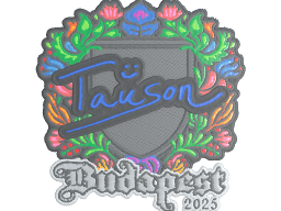 Sticker | Tauson (Embroidered) | Budapest 2025