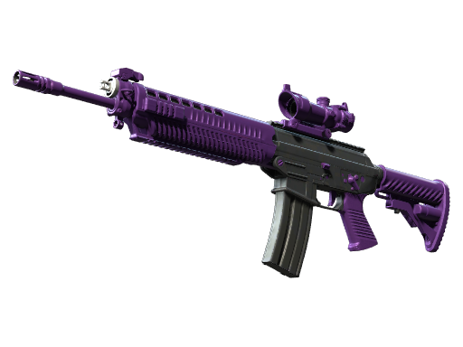 StatTrak™ SG 553 | Ultraviolet (Minimal Wear)