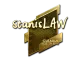 Sticker | stanislaw (Gold) | Boston 2018 CS2 skin