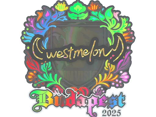 Sticker | westmelon (Holo) | Budapest 2025