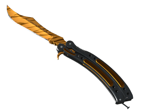 ★ Butterfly Knife | Tiger Tooth (Minimal Wear)