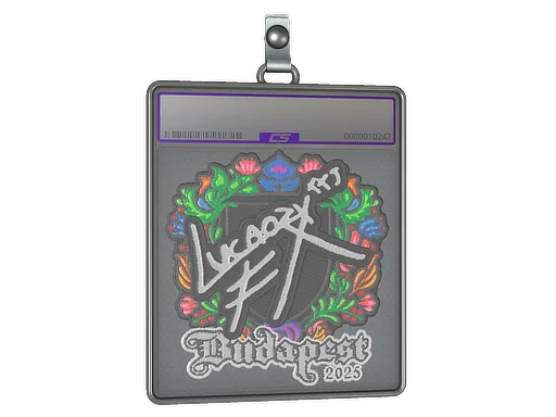 Sticker Slab | Lucaozy (Embroidered) | Budapest 2025