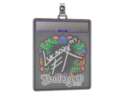 Sticker Slab | Lucaozy (Embroidered) | Budapest 2025