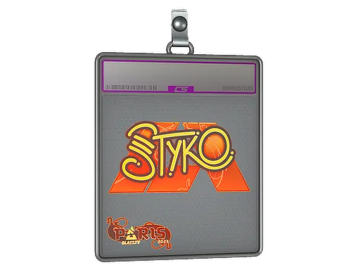 Sticker Slab | STYKO (Holo) | Paris 2023