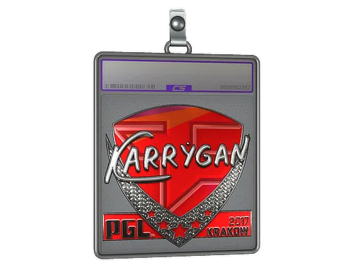 Sticker Slab | karrigan (Foil) | Krakow 2017