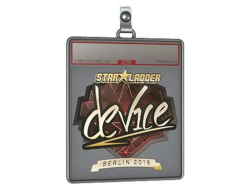 Sticker Slab | device (Gold) | Berlin 2019