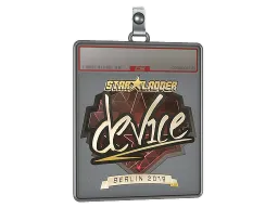 Sticker Slab | device (Gold) | Berlin 2019