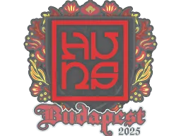 Sticker | The Huns | Budapest 2025