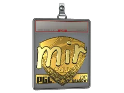 Sticker Slab | mir (Gold) | Krakow 2017