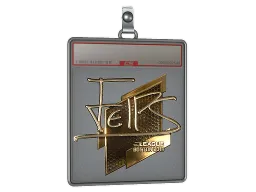 Sticker Slab | felps (Gold) | Boston 2018