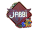 Sticker | jabbi (Glitter) | Rio 2022