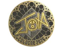 Sticker | JOTA (Gold) | Cologne 2026