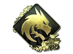 Sticker | Team Spirit (Gold) | Rio 2022
