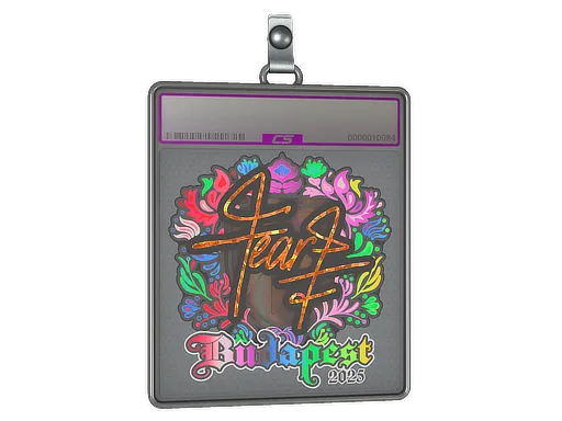 Sticker Slab | fEAR (Holo) | Budapest 2025