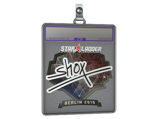 Sticker Slab | shox (Foil) | Berlin 2019