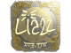 Sticker | Liazz (Gold) | Austin 2025
