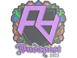 Sticker | Rare Atom (Embroidered) | Budapest 2025