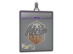 Sticker Slab | niko (Glitter)  | Paris 2023