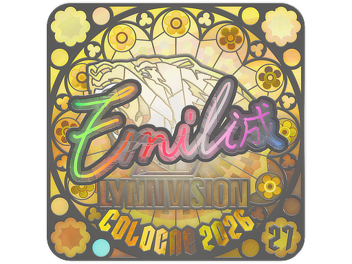 Sticker | EmiliaQAQ (Holo, Ranked) | Cologne 2026