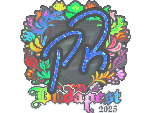 Sticker | PR (Holo) | Budapest 2025