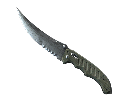 ★ Flip Knife | Damascus Steel (Minimal Wear)