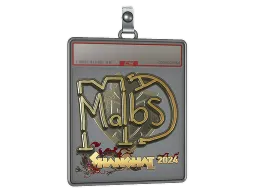 Sticker Slab | malbsMd (Gold) | Shanghai 2024