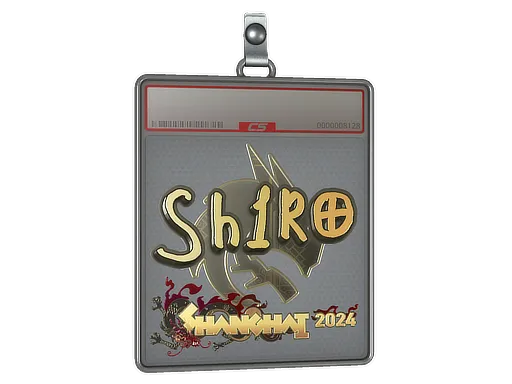 Sticker Slab | sh1ro (Gold) | Shanghai 2024