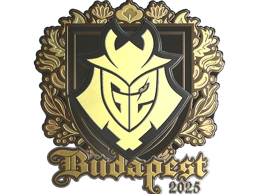 Sticker | G2 esports (Gold) | Budapest 2025