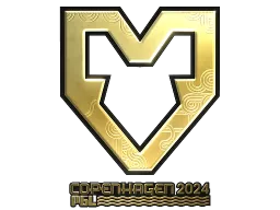 Sticker | MOUZ (Gold) | Copenhagen 2024