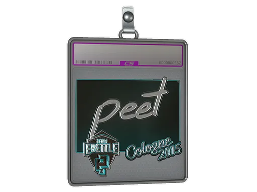 Sticker Slab | peet (Foil) | Cologne 2015