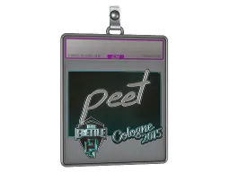 Sticker Slab | peet (Foil) | Cologne 2015