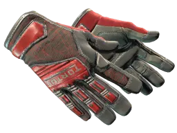 ★ Specialist Gloves | Crimson Web (Minimal Wear)