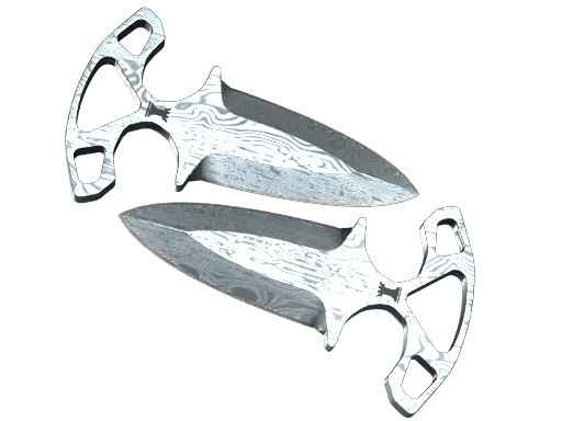 ★ Shadow Daggers | Damascus Steel (Well-Worn)