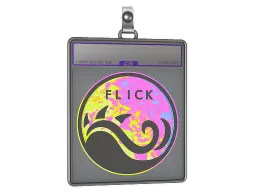 Sticker Slab | Opal Flick (Holo)