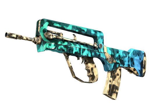 Souvenir FAMAS | Waters of Nephthys (Well-Worn)