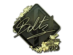 Sticker | boltz (Gold) | Rio 2022