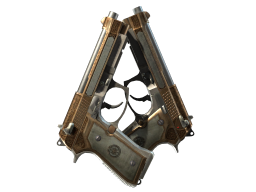 Dual Berettas | Cartel (Battle-Scarred)