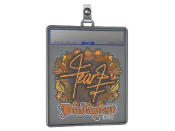 Sticker Slab | fEAR | Budapest 2025