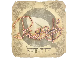 Sticker | regali | Austin 2025